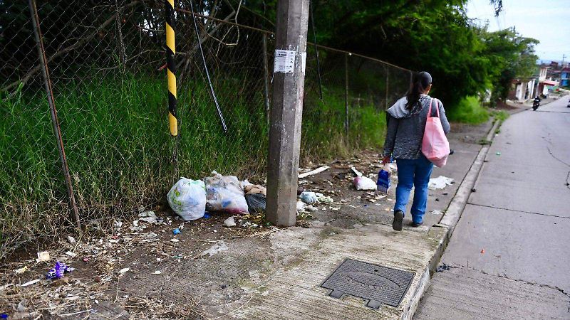 Daños tras lluvia en colonia Vasconcelos